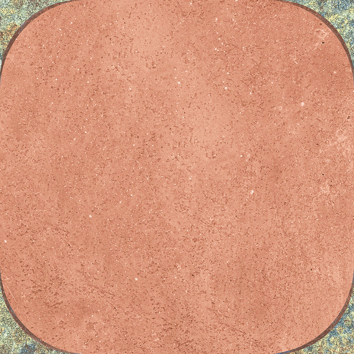 FULL TILE SAMPLE Oviedo Octagon Terracotta | 25cm x 25cm | Wall and Floor Tiles