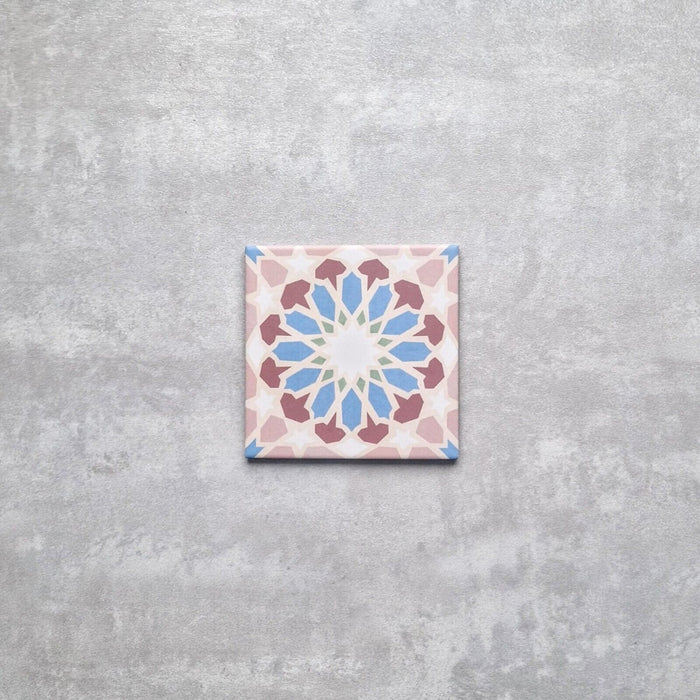 Cuba Mini Alwani15cm x 15cm Moroccan Tile