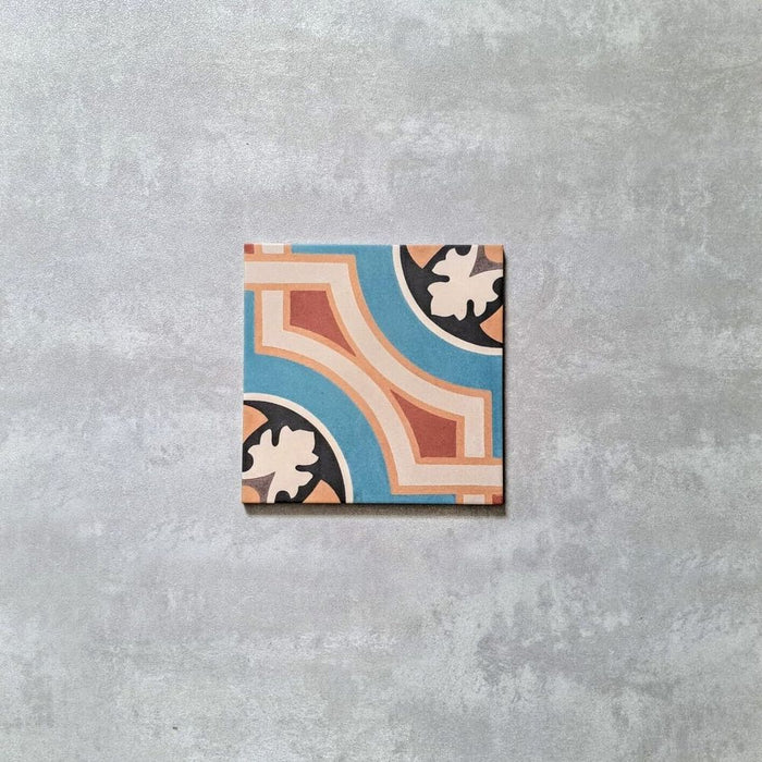 Dover Street | Multicoloured Tile  | 20cm x 20cm | Wall & Floor Tiles