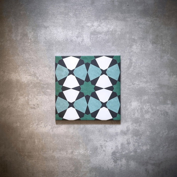 Agadir Verde Tile | Green Tiles | 20cm x 20cm | Wall & Floor