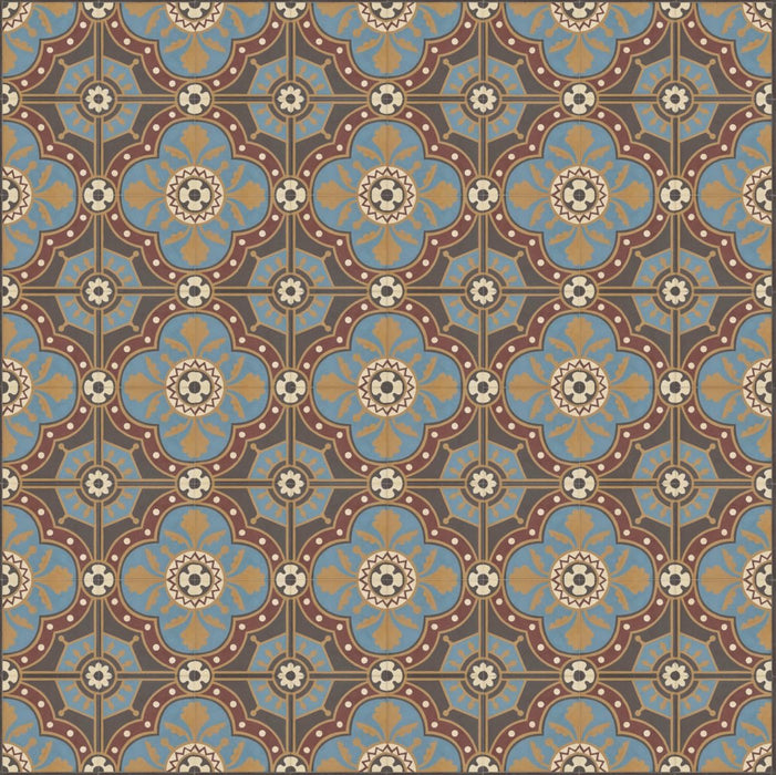 Hanover Square Victorian Wall and Floor Tile 20cm x 20cm