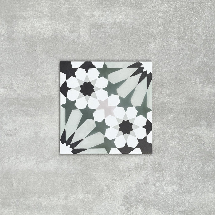 FULL TILE SAMPLE Fez Orchid 20cm x 20cm