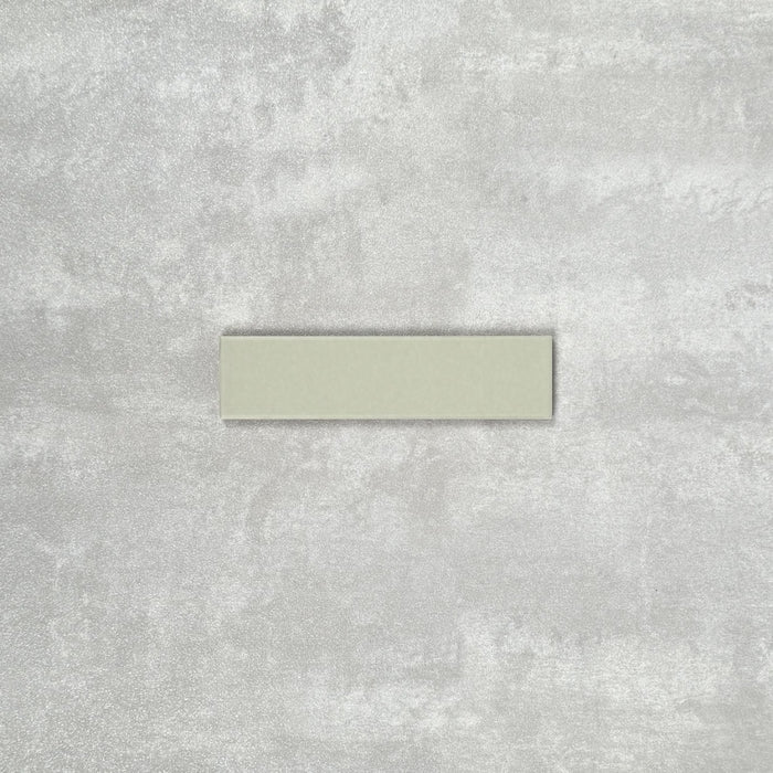 FULL TILE SAMPLE Gallery MATT Tansy Green Wall Tiles 5 x 20cm