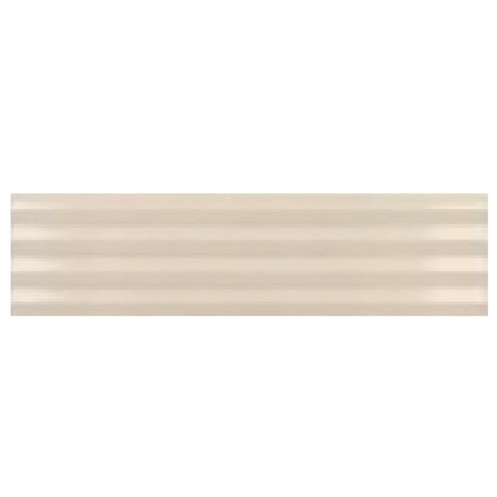 FULL TILE SAMPLE Gallery DECOR GLOSS Beige Wall Tiles 5 x 20cm