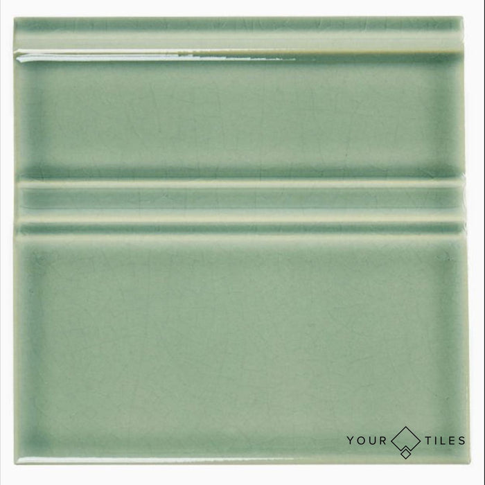 FULL SAMPLE Pimlico SKIRTING/BORDER Lime Green