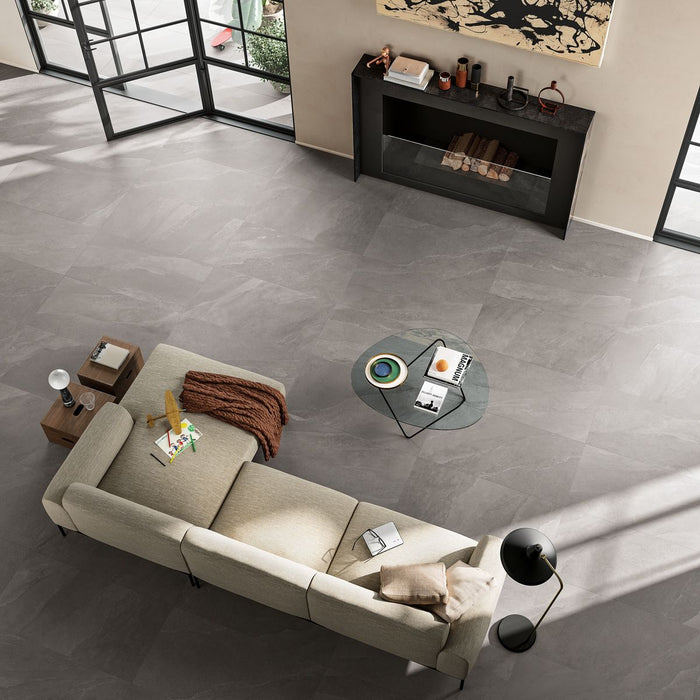 Janeiro  Tile Grey TileBrazilian Slate Effect Wall & Floor Tiles 30cm x 60cm