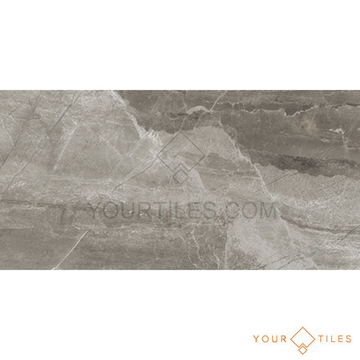 CUT TILE SAMPLE Roman Grey Stone Effect 30cm x 60cm (Cut piece 15cm x 30cm)