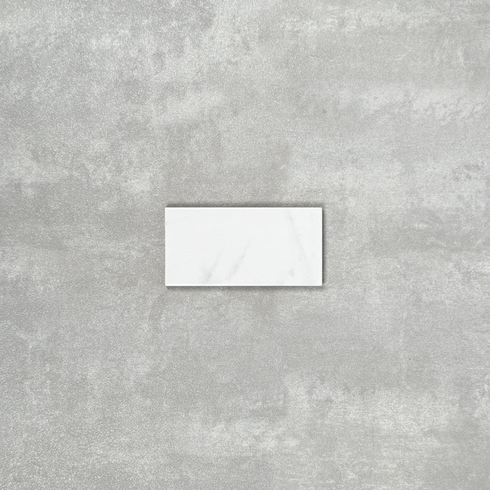 FULL TILE SAMPLE Hampton Carrara Brick Wall Tiles 7.5cm x 15cm