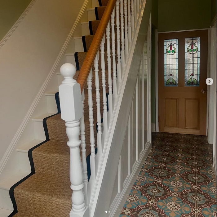 Hanover Square Victorian Wall and Floor Tile 20cm x 20cm