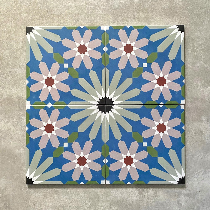 Fez Artisan Porcelain Anti Slip  20cm x 20cm