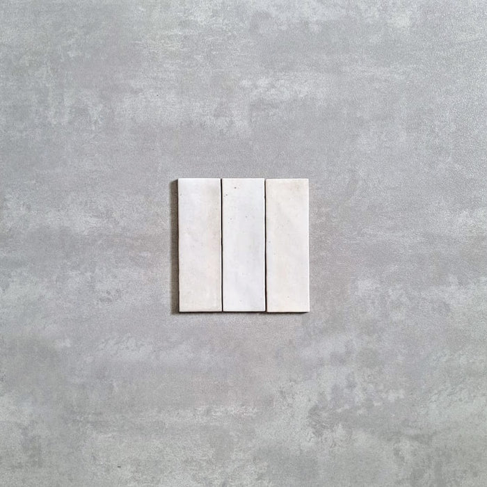 Saigon Brick White Moroccan Wall Tiles 5.1cm x 16.1cm