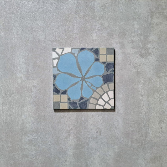 Nantes Tiles Azul Blue Moroccan Tiles 20cm x 20cm