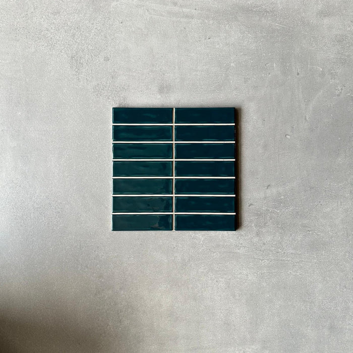 FULL TILE SAMPLE Confectionary DECOR Oil Blue 20cm x 20cm