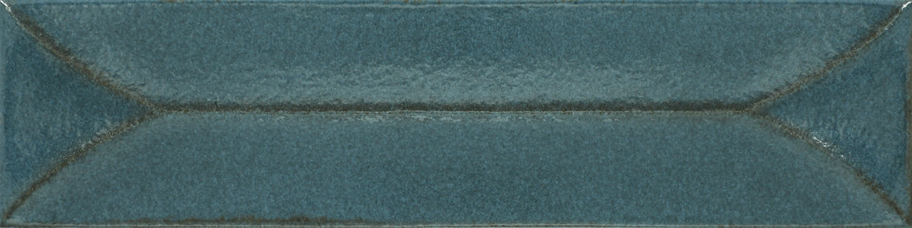 Baroque Decor Laguna Blue Porcelain Wall Tiles 9.1cm x 37.5cm