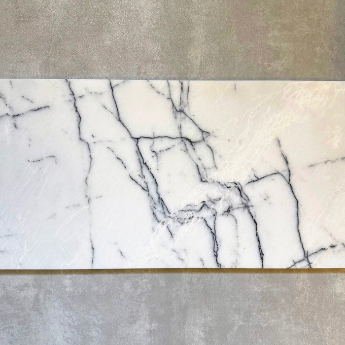 CUT TILE SAMPLE Fayrouz Honed Lilac Marble | Wall & Floor| 30.5cm x 61cm