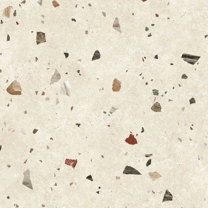 Jericho Marfil Terrazzo Square Wall & Floor Tiles 66cm x 66cm