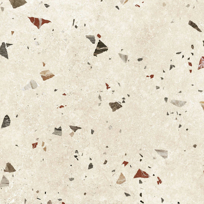 Jericho Marfil Terrazzo Square Wall & Floor Tiles 66cm x 66cm