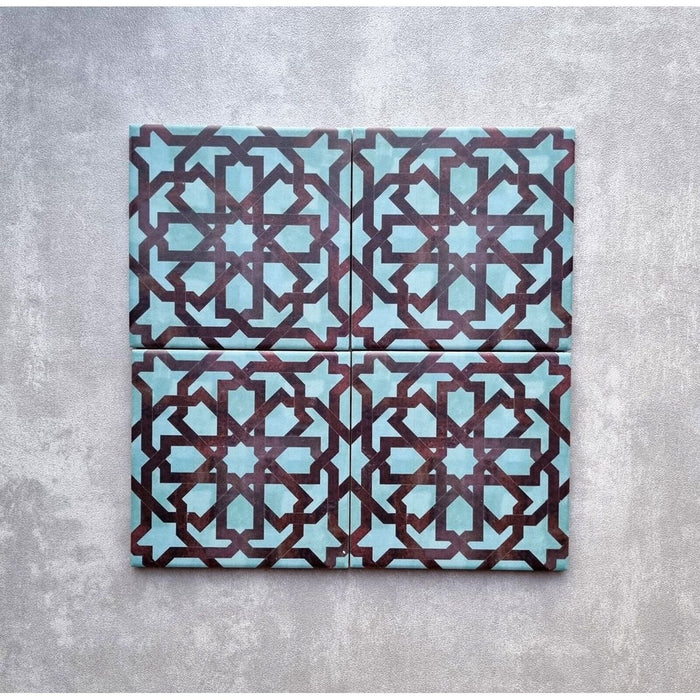 FULL TILE SAMPLE Maroc Safi MINI 15cm x 15cm