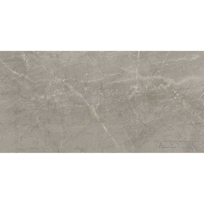 Valentino Supreme Tile Grey Matt Marble 30cm x 60cm