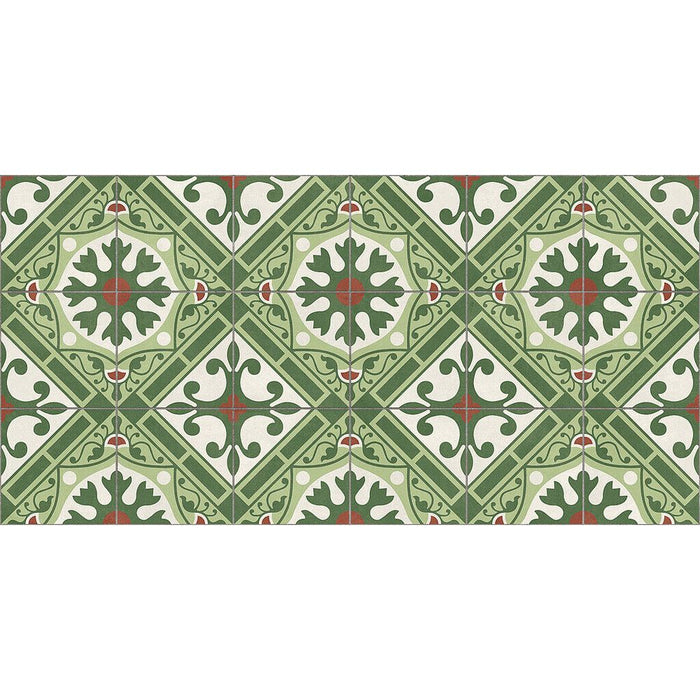 CUT TILE SAMPLE *2cm* Mediterraneo Corfu Patterned Outdoor Slabs 50 x 100cm