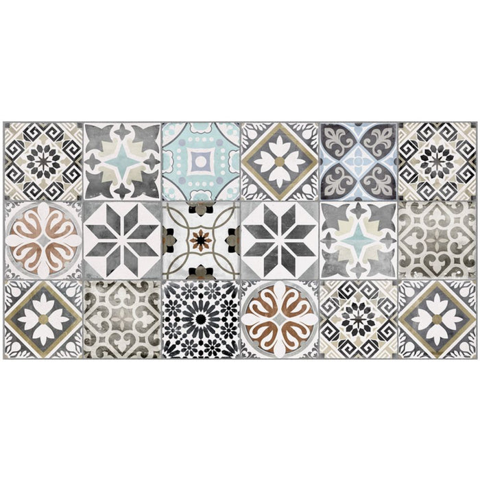 Mediterraneo Patchwork 2cm Patterned Outdoor Slabs 50 x 100cm