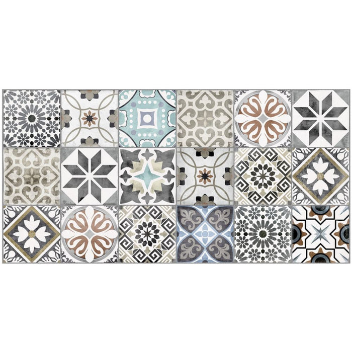 Mediterraneo Patchwork 2cm Patterned Outdoor Slabs 50 x 100cm