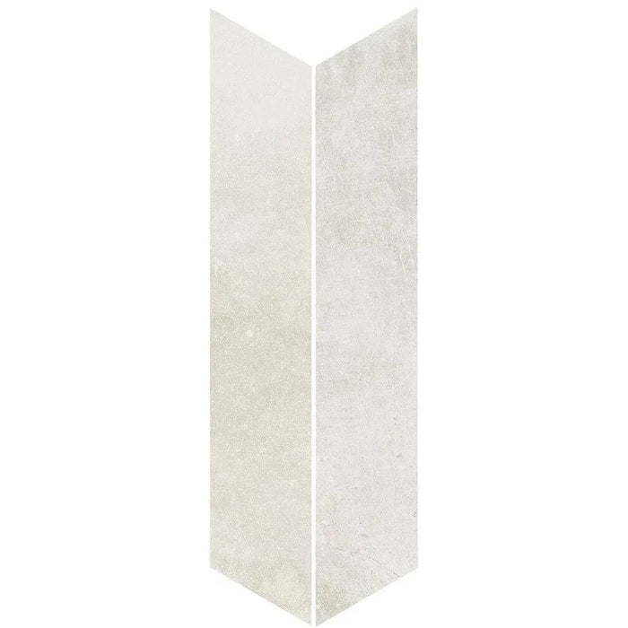 FULL TILE SAMPLE Monzo Stone CHEVRON Silk 10cm x 53cm