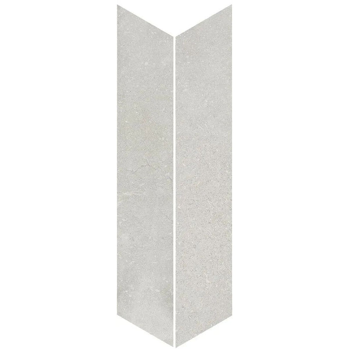 Monzo Stone Chevron Silver 10cm x 53cm