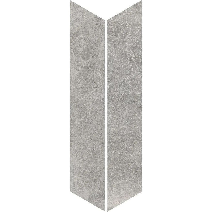 Monzo Stone Chevron Titanium 10cm x 53cm