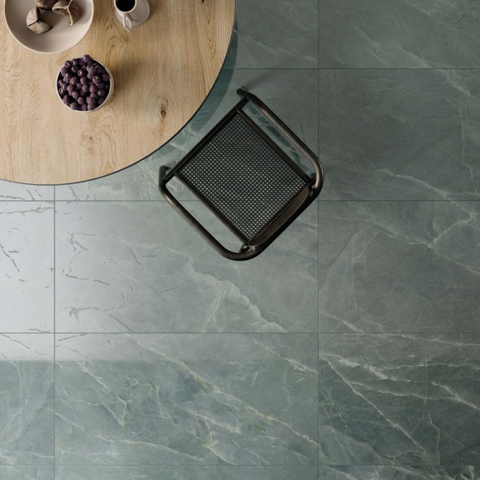 Lucca Ocean Green Lux 3D | Porcelain Wall & Floor Tiles | 60cm x 120cm