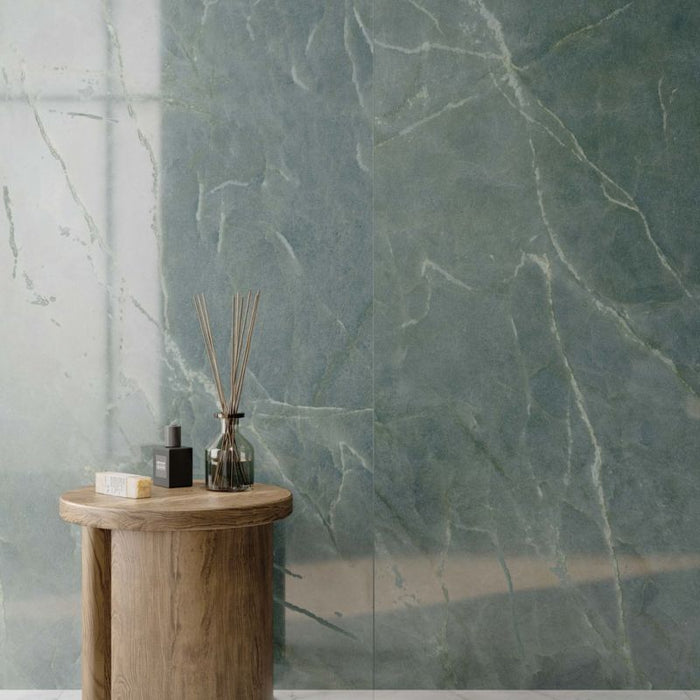 Lucca Ocean Green Lux 3D | Porcelain Wall & Floor Tiles | 60cm x 120cm