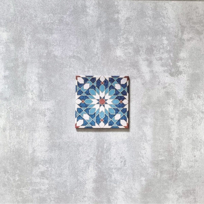 FULL TILE SAMPLE Persia Star 15cm x 15cm