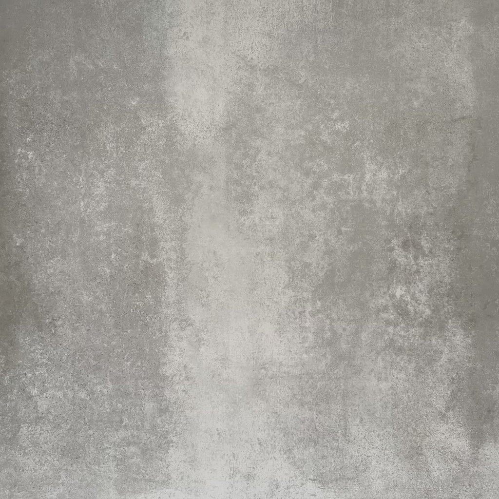 Video showcasing Zellige Aqua 6.5×20cm Moroccan-style ceramic brick tiles, shown in a herringbone layout, showcasing soft blue-green tones, a glossy handmade-look glaze and subtle tonal variation on a neutral background.