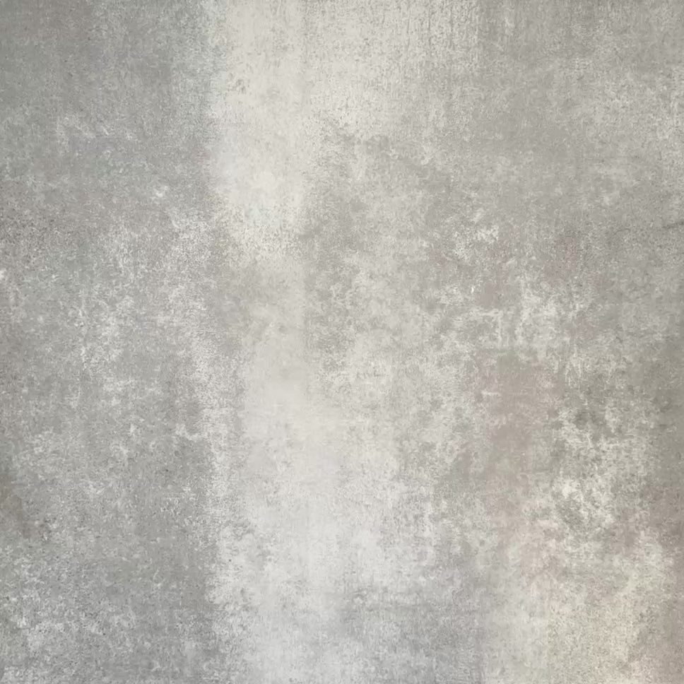 Video showcasing Almeria Jilani White Moroccan-style porcelain wall and floor tiles with a clean black line chevron pattern on a white base, 20x20cm, highlighting the pattern and surface detail.