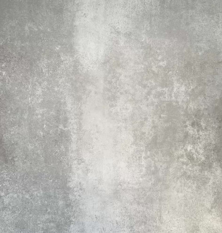 Video showcasing Almeira Jilani Black Moroccan-style porcelain wall and floor tiles laid in a striking white line chevron pattern on a deep black background, highlighting the bold geometric design and smooth matte finish, 20x20cm.