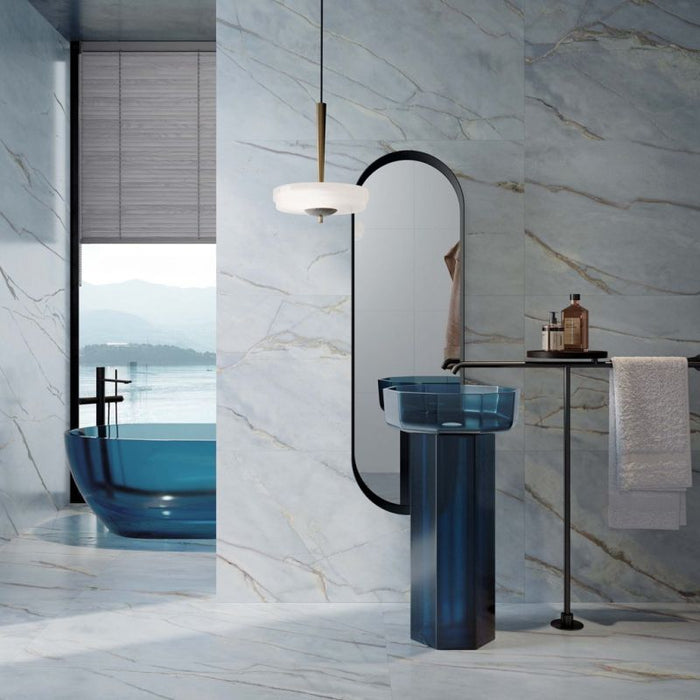 Lucca River Blue Matt | Porcelain Wall & Floor Tiles | 60cm x 120cm