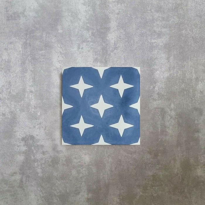 FULL TILE SAMPLE Soho Navy Blue 20cm x 20cm