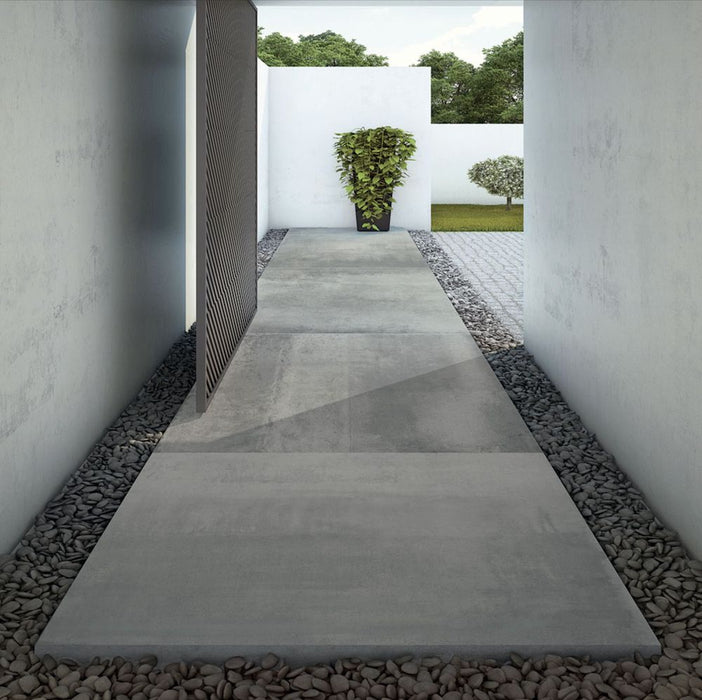 Hemisphere Steel Oxide Metallic Slabs 90cm x 90cm