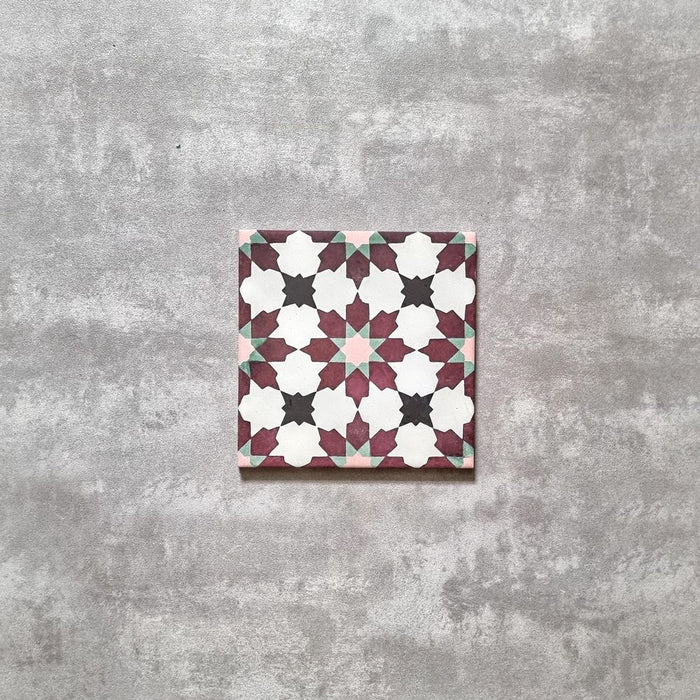 Madeira Tile Vino Moroccan Tiles Wall & Floor Tiles 20cm x 20cm