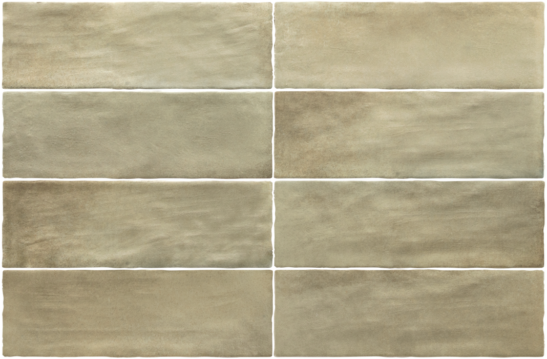 Zellige Weald Green Brick | Moroccan Style | 6.5cm x 20cm