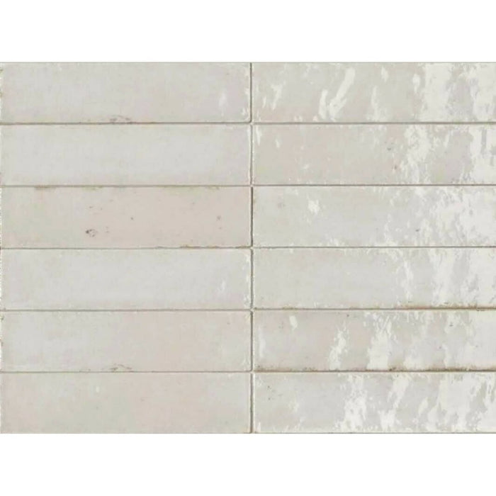 Levent Antique Tile White Tile Wall & Floor Tiles 6cm x 24cm