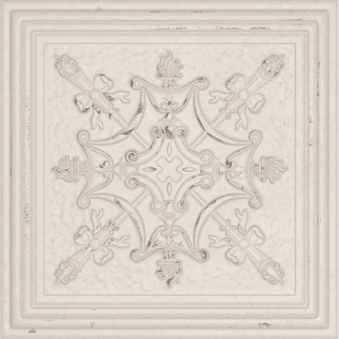 Regency Tin White Embossed Wall Panel Tiles