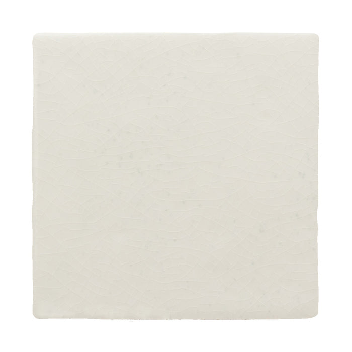 Bora Bora White Sand Square | Flux Glaze Finish | Wall Tile | 10cm x 10cm