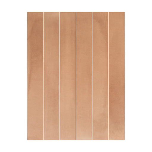 Jumairah Clay 5x40 rectangular wall tiles with soft earthy tones and subtle surface variation