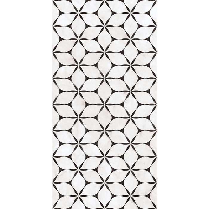 Lucca Flowers 3D Décor | Porcelain Wall & Floor Tiles | 60cm x 120cm