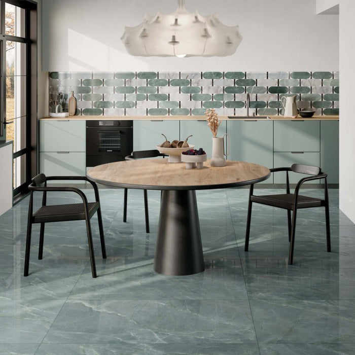 Lucca Ocean Green | Lux 3D | Wall & Floor Tiles | 60cm x 120cm