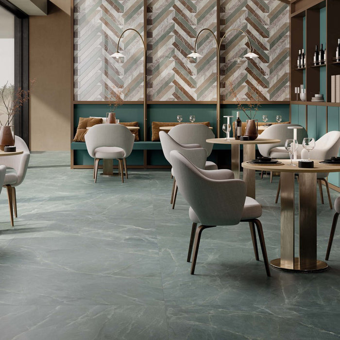 Lucca Ocean Green Natural | Matt | Wall & Floor Tiles | 60cm x 120cm