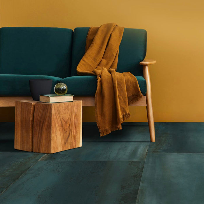 CUT TILE SAMPLE Iron Cuprum Oxide 60cm x 60cm (Cut piece 15cm x 30cm)